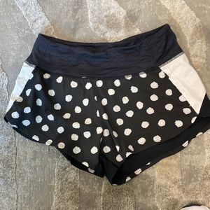 Outdoor voices polka dot shorts